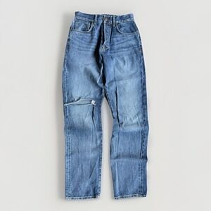 Imogene Willie Jeans Women 27 Blue Harper Vidalia Mill Selvedge (28X32) $255